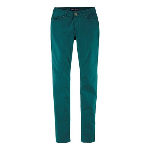 Dżinsy niebieski halens-pl zielony jeans
