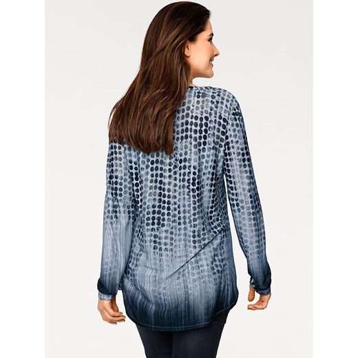 Bluzka w kolorze granatowo-niebieskim Heine 48 okazja Limango Polska