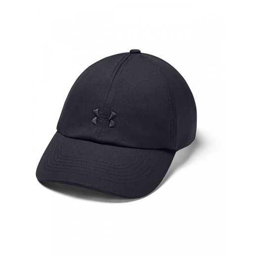 Damska czapka z daszkiem UNDER ARMOUR Play Up Cap - czarna Under Armour One-size promocyjna cena Sportstylestory.com