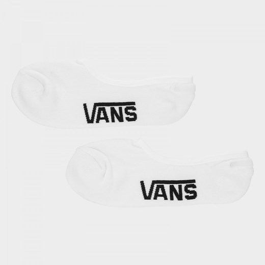 Męskie skarpetki stopki (3-pack) VANS CLASSIC SUPER NO - białe Vans 42-47 wyprzedaż Sportstylestory.com