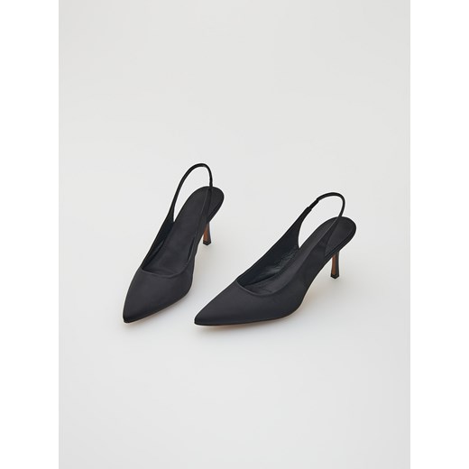 Reserved - Czółenka na wysokim obcasie - Czarny Reserved 38 Reserved