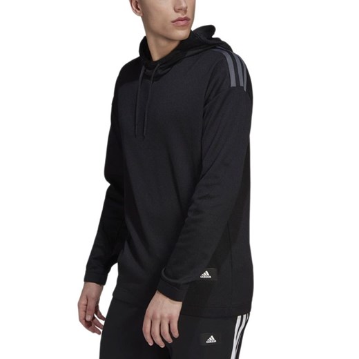 Bluza adidas M TRWL 3S HD HE2271 - czarna ze sklepu streetstyle24.pl w kategorii Bluzy męskie - zdjęcie 135238084