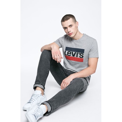 Levi&apos;s - T-shirt 39636.0002-grey ze sklepu ANSWEAR.com w kategorii T-shirty męskie - zdjęcie 135272851