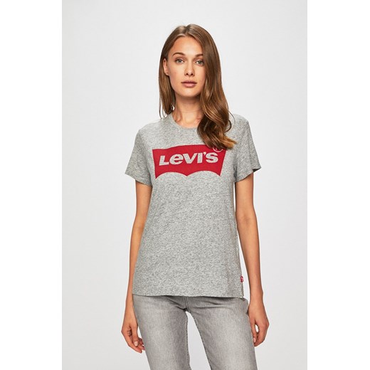 Levi&apos;s - T-shirt 17369.0263-Neutrals ze sklepu ANSWEAR.com w kategorii Bluzki damskie - zdjęcie 135272990