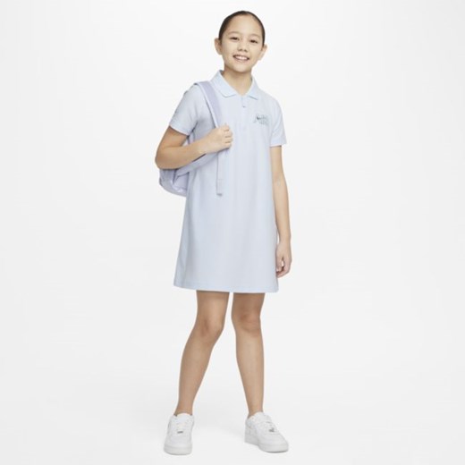 Sukienka dla dużych dzieci (dziewcząt) Nike Air - Szary Nike XS Nike poland