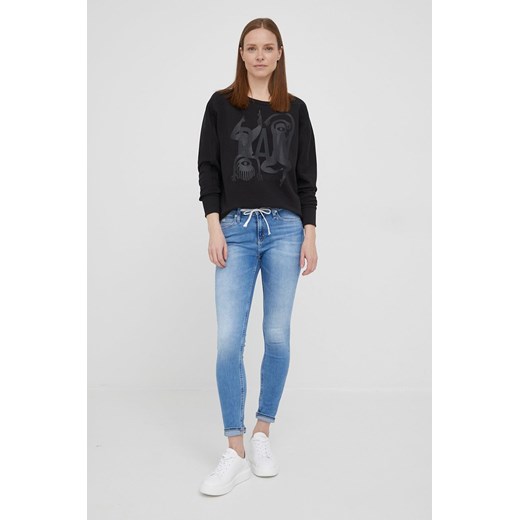 Calvin Klein Jeans jeansy damskie medium waist 27 ANSWEAR.com