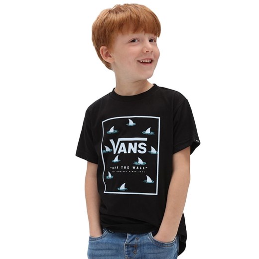 Vans Koszulka chłopięca By print box kids black/shark fin VN0A3HWJZ0U czarna 2 Vans 7 Mall