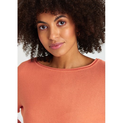Sweter z troczkiem pomarańczowy Greenpoint 44 Happy Face