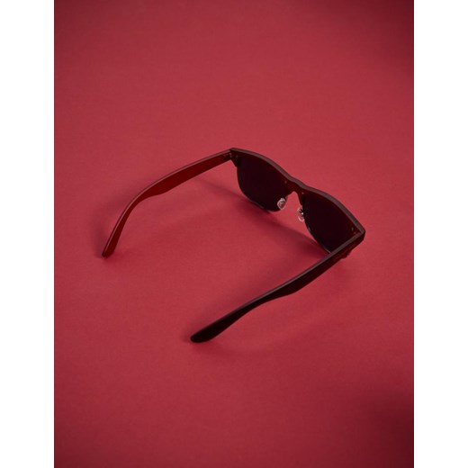 Okulary MIKES III Czarny-Czerwony - Diverse - Diverse