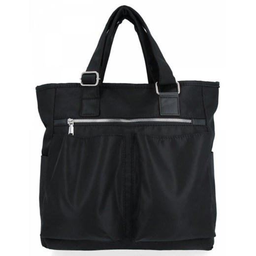 Uniwersalna Torebka Damska Shopper Bag firmy Hernan 50909 Czarna (kolory) Hernan wyprzedaż PaniTorbalska