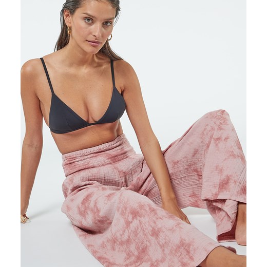 Djena Pantalon Tie And Dye Coupe Large - Różowy - Etam Etam.pl