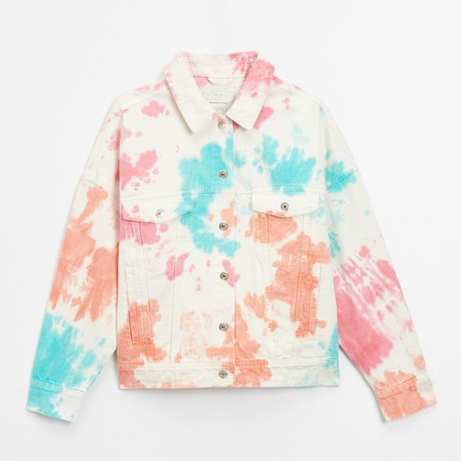 Kurtka jeansowa tie-dye - Wielobarwny House M/L House