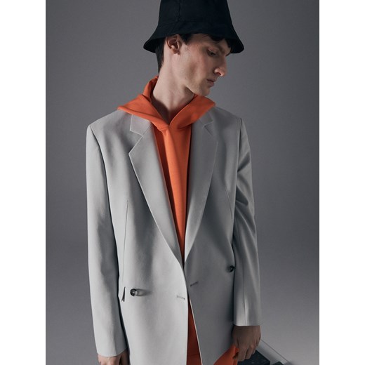 Reserved - Marynarka Comfort fit - Jasny szary Reserved M Reserved