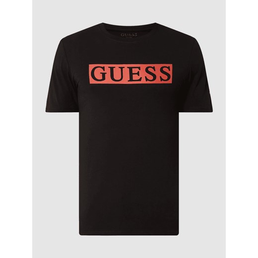 T-shirt z nadrukiem z logo — wyłącznie w naszej ofercie Guess S Peek&Cloppenburg 