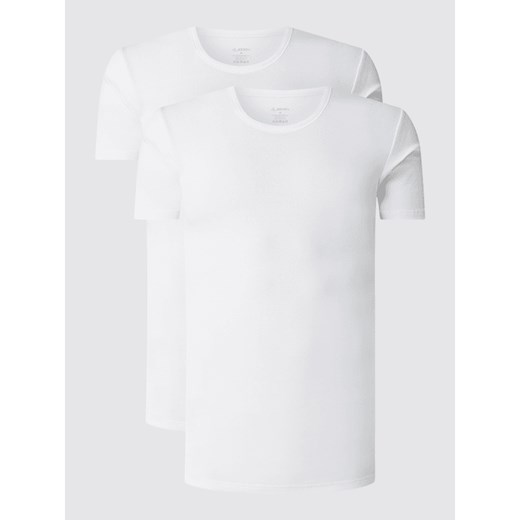 T-shirt z bawełny w zestawie 2 szt. ze sklepu Peek&Cloppenburg  w kategorii T-shirty męskie - zdjęcie 135424114