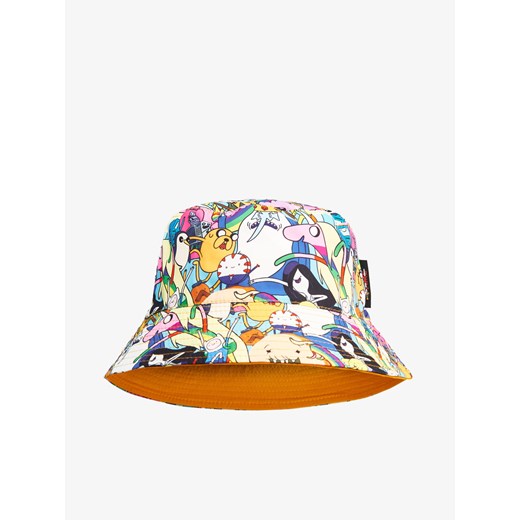 Cropp - Dwustronny bucket hat Adventure Time - Żółty Cropp Uniwersalny Cropp