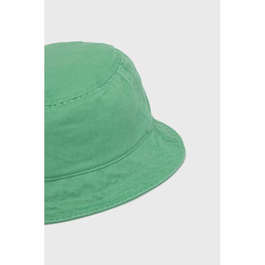 Lyle &amp; Scott kapelusz bawełniany kolor zielony bawełniany Lyle & Scott ONE ANSWEAR.com