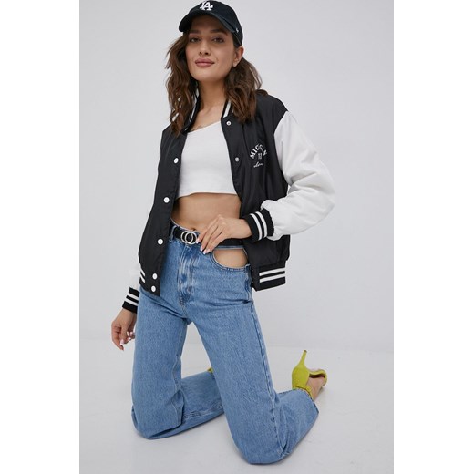 Only kurtka bomber damski kolor czarny przejściowa L ANSWEAR.com