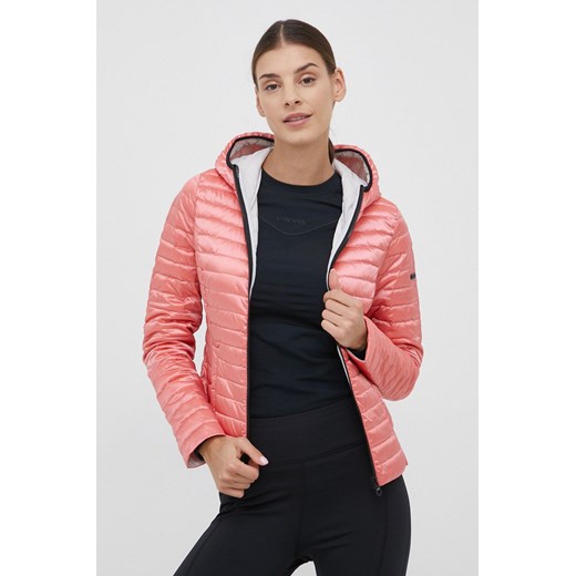 RefrigiWear kurtka puchowa damska kolor różowy przejściowa Refrigiwear L ANSWEAR.com