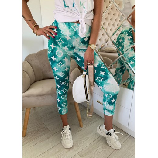 Legginsy Reo zielone Fason Uniwersalny Sklep Fason