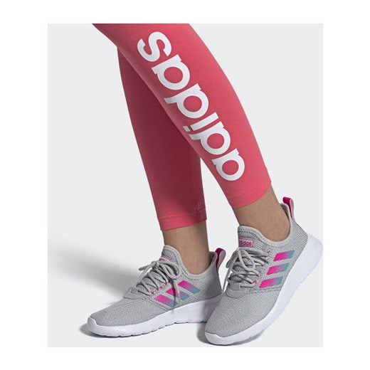 Buty sportowe damskie Adidas na płaskiej podeszwie wiązane 