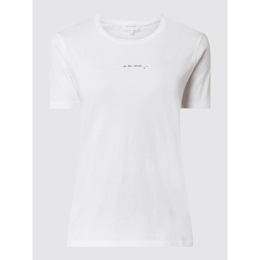 T-shirt z bawełny ekologicznej model ‘Maraa’ XL Peek&Cloppenburg  okazja