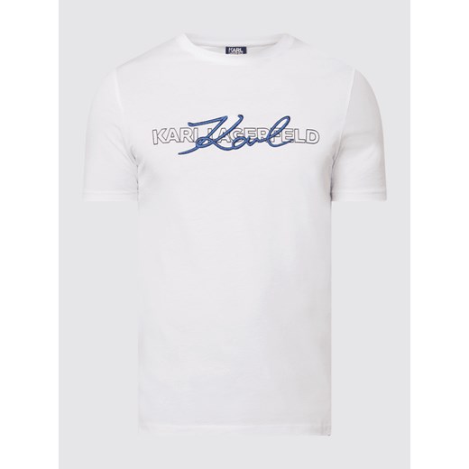 T-shirt z logo Karl Lagerfeld M Peek&Cloppenburg 