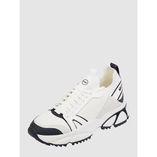 Sneakersy z obszyciem ze skóry Michael Kors 45.5 okazyjna cena Peek&Cloppenburg 