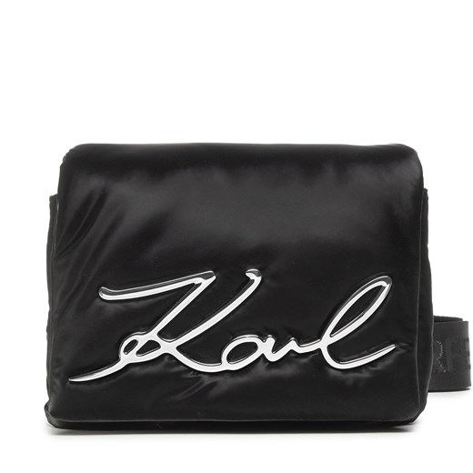 Torebka KARL LAGERFELD - 221W3079 Black/Nick Karl Lagerfeld eobuwie.pl