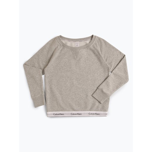 Calvin Klein - Damska bluza nierozpinana, szary Calvin Klein XS vangraaf