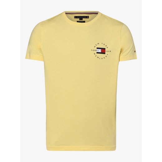Tommy Hilfiger - T-shirt męski, żółty Tommy Hilfiger S vangraaf