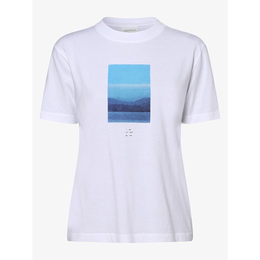 ARMEDANGELS - T-shirt damski – Miaa, biały S vangraaf wyprzedaż