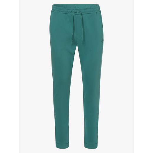 BOSS Athleisure - Spodnie dresowe męskie – Hadiko, niebieski|zielony XL vangraaf
