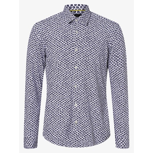 BOSS - Koszula męska – Ronni_F, biały|niebieski M vangraaf