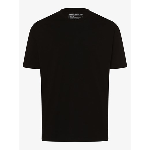 Drykorn - T-shirt męski – Thilo, czarny Drykorn S vangraaf