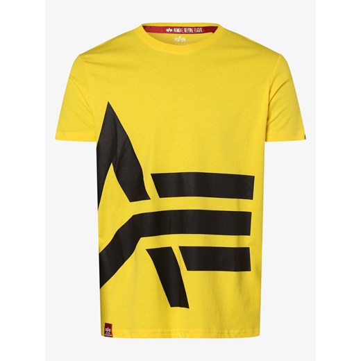 Alpha Industries - T-shirt męski, żółty Alpha Industries S vangraaf promocja