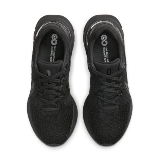 Damskie buty do biegania po asfalcie Nike React Infinity Run Flyknit 3 - Czerń Nike 44.5 Nike poland
