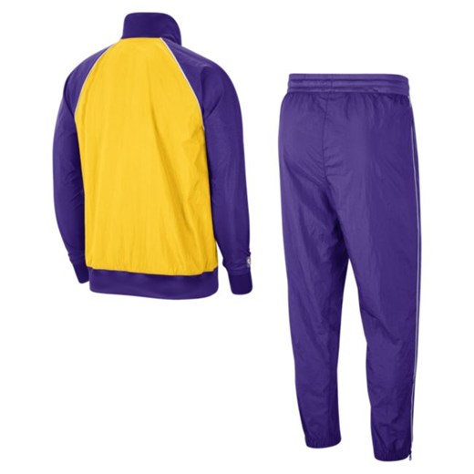 Dres męski Nike NBA Los Angeles Lakers Courtside - Żółć Nike M Nike poland