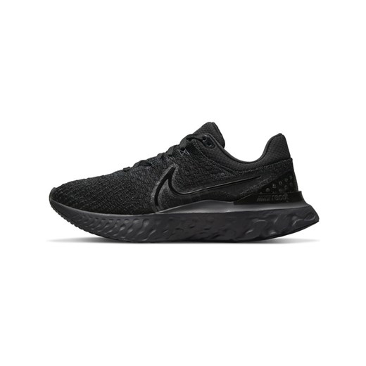 Damskie buty do biegania po asfalcie Nike React Infinity Run Flyknit 3 - Czerń Nike 37.5 Nike poland