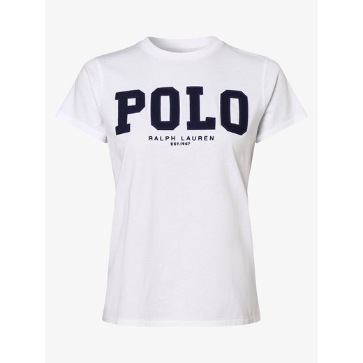 Polo Ralph Lauren - T-shirt damski, biały Polo Ralph Lauren M vangraaf