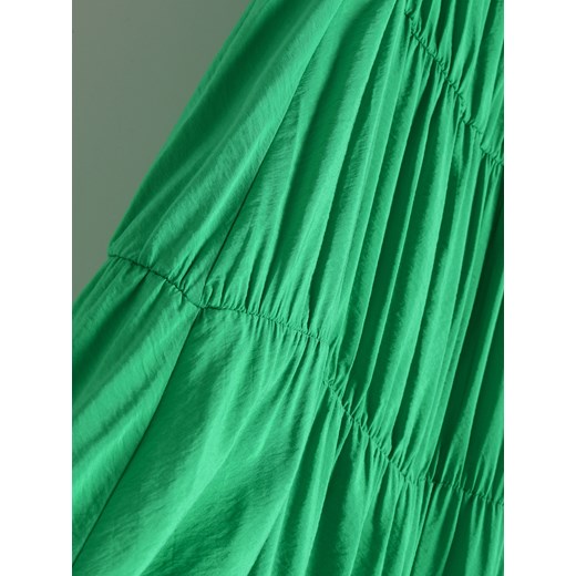 Reserved - Sukienka maxi z wiskozy - Zielony Reserved 36 Reserved