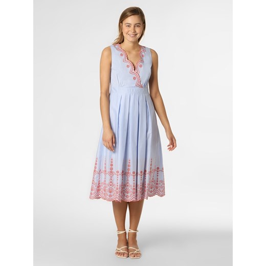 MAX&Co. Sukienka damska Kobiety Bawełna jasnoniebieski jednolity ze sklepu vangraaf w kategorii Sukienki - zdjęcie 135500023