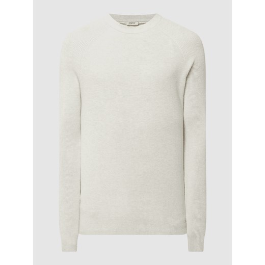 Sweter z bawełny ekologicznej Esprit XL okazja Peek&Cloppenburg 