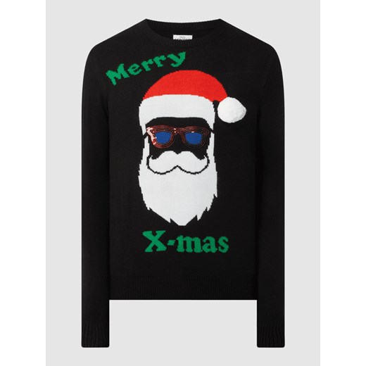 Sweter w świątecznym stylu Montego XXL wyprzedaż Peek&Cloppenburg 