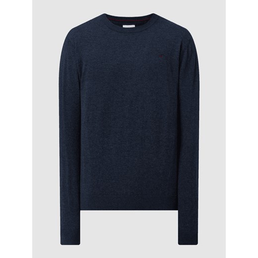Sweter z mieszanki bawełny i wełny model ‘Julle’ Redgreen XL Peek&Cloppenburg  okazyjna cena
