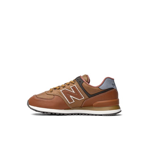 Sneakersy męskie brązowe New Balance ML574OMA New Balance 46.5 Sneaker Peeker