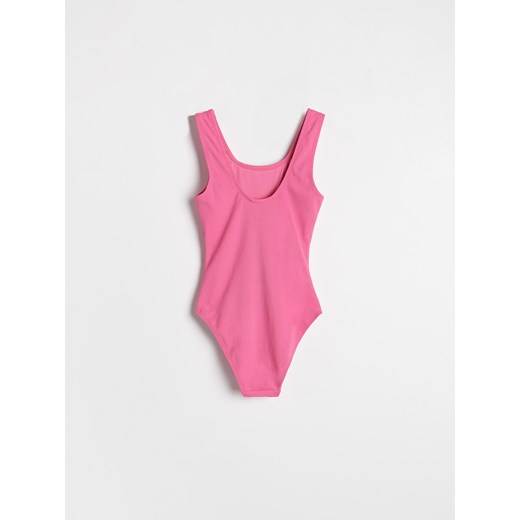Reserved - Prążkowany strój kąpielowy - Różowy Reserved 98/104 Reserved
