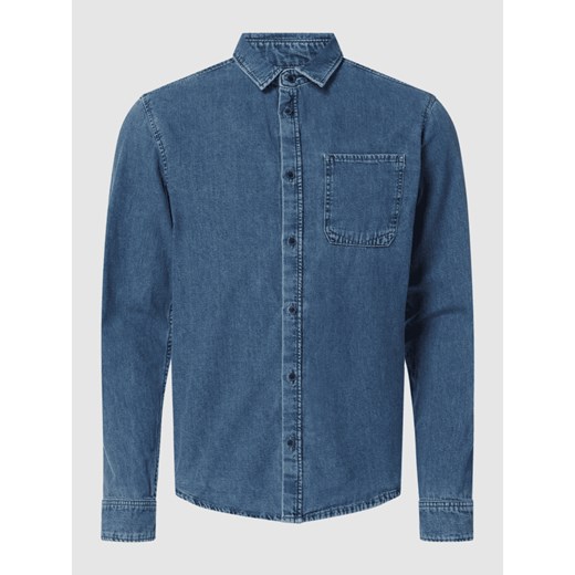 Koszula jeansowa o kroju regular fit z bawełną ekologiczną model ‘Tiaans’ XL Peek&Cloppenburg 