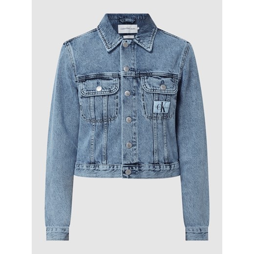 Kurtka jeansowa krótka z bawełny XS Peek&Cloppenburg