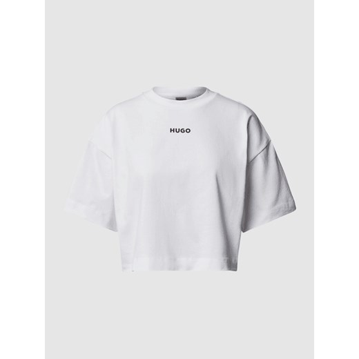 T-shirt z napisem z logo model ‘Daylora’ L Peek&Cloppenburg 